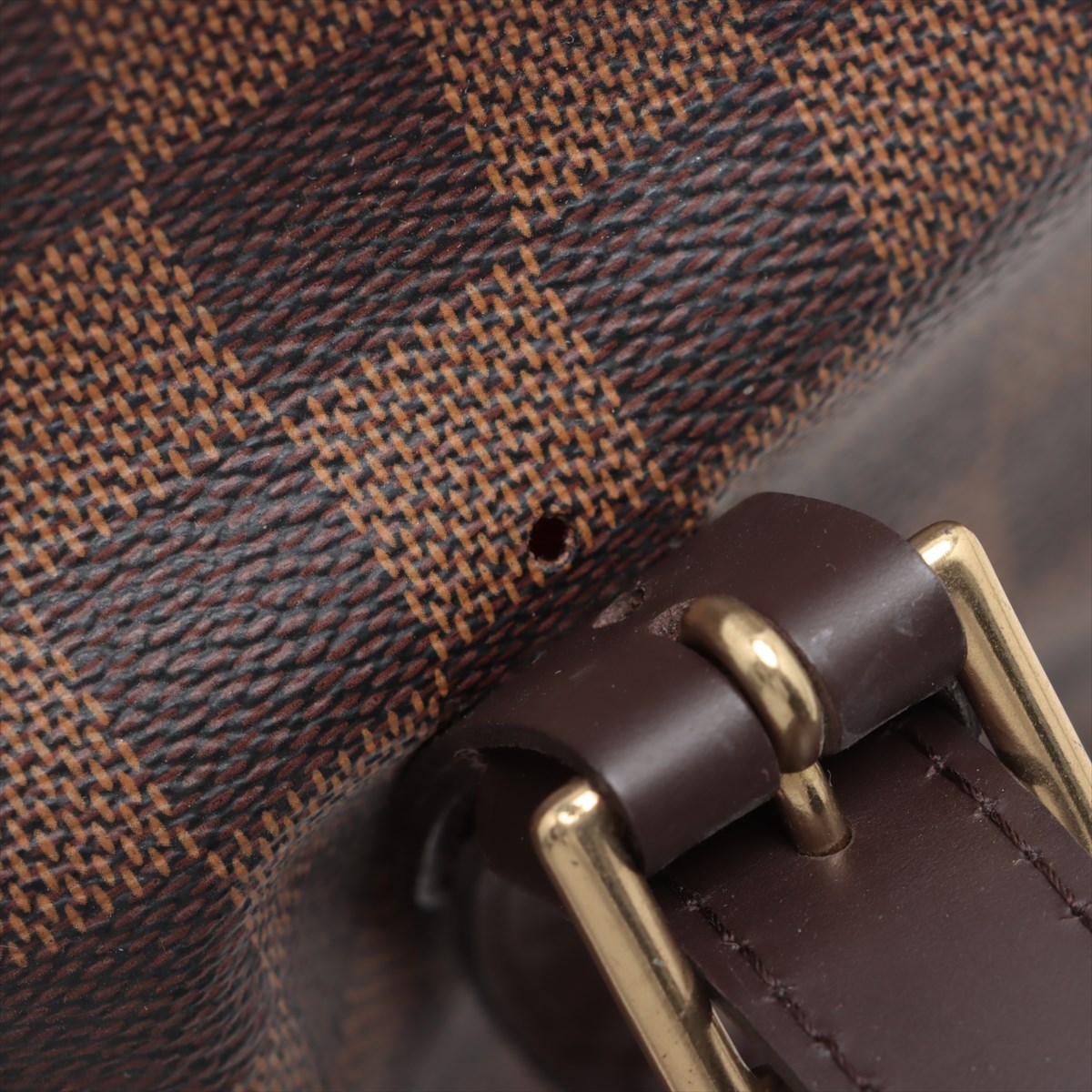 ルイヴィトン ダミエ チェルシー レザー PVC ショルダーバッグ 肩掛け トート ハンド 本革 レディース MMM BT30-97