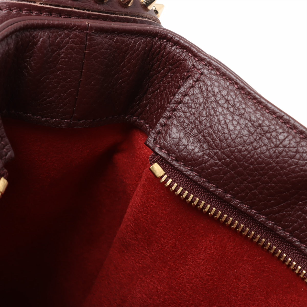 新品同様 クリスチャンルブタン エロイーズ ホーボー タッセル レザー ショルダーバッグ 肩掛け ハンド レディース MMM BX50-64