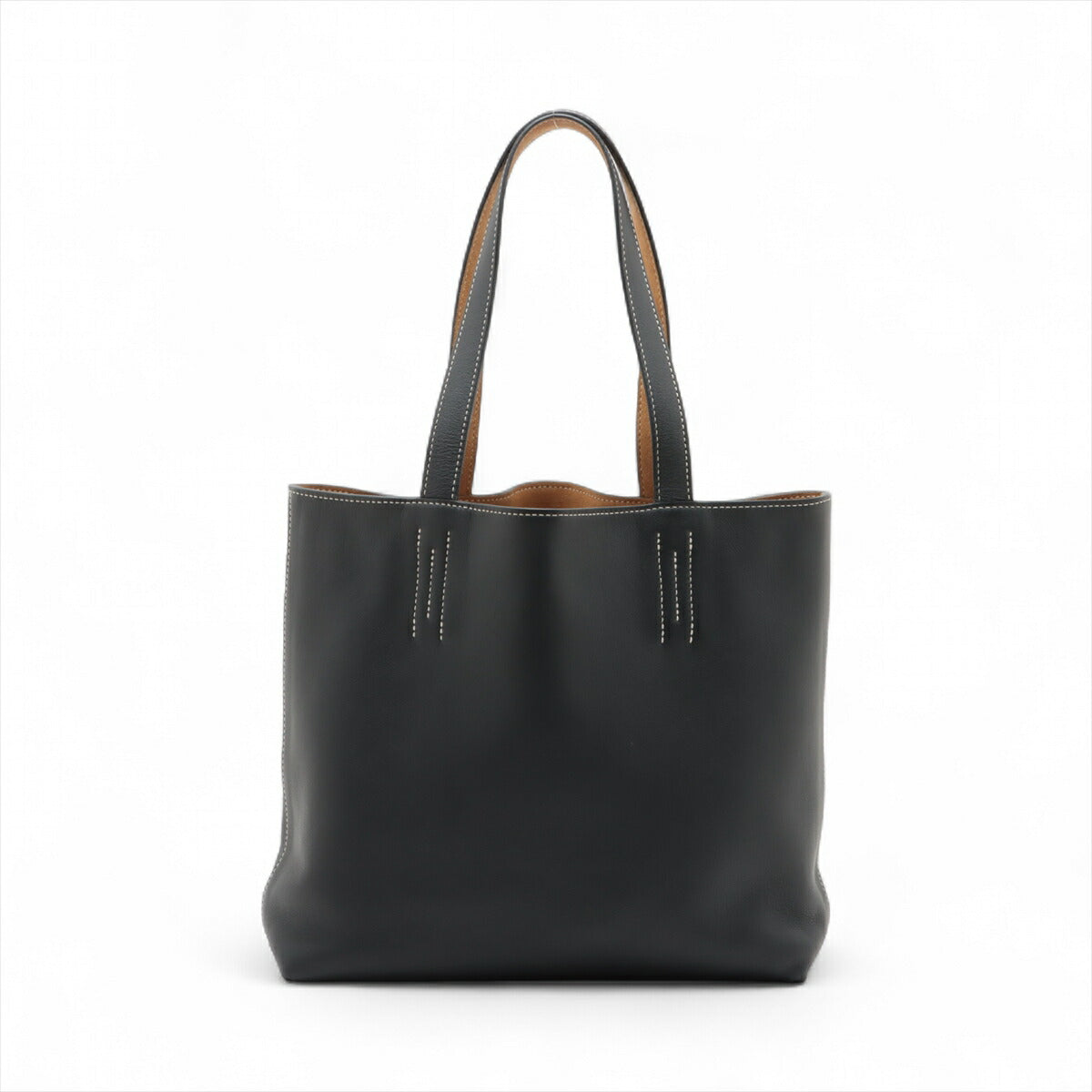 極美品 エルメス A 刻印 ドゥブルサンス 28 トート バッグ 肩掛け ショルダー ハンド レディース RRE CB30-4