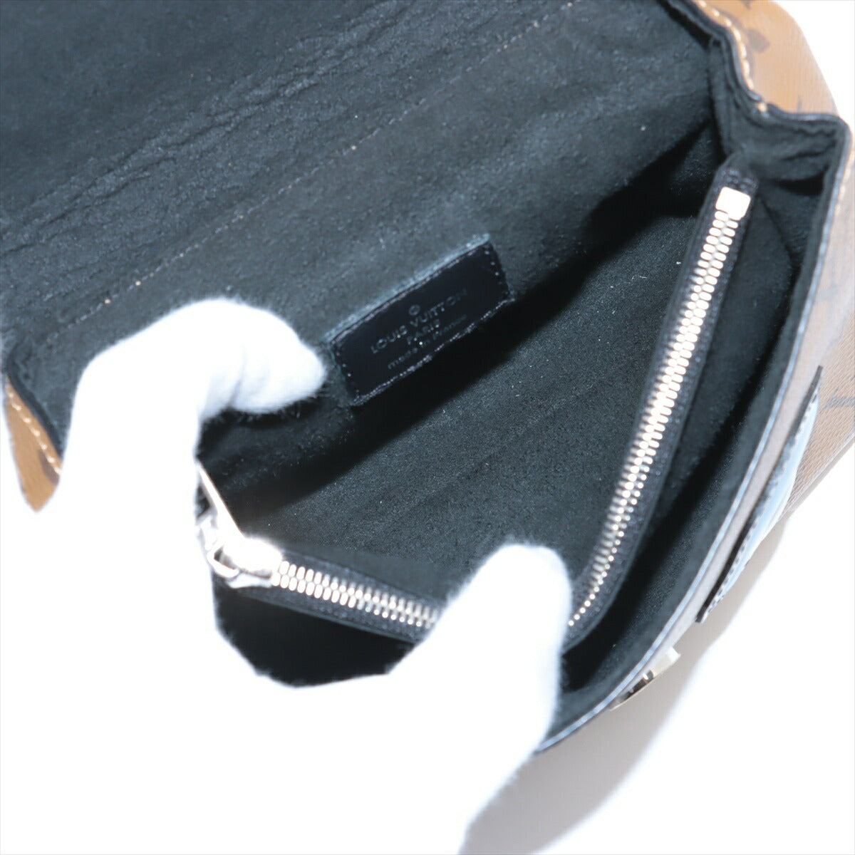 極美品 ルイヴィトン 山本寛斎 モノグラム ポシェット カブキ マスク M43532 ショルダーバッグ 斜め掛け レディース RRE CB30-7