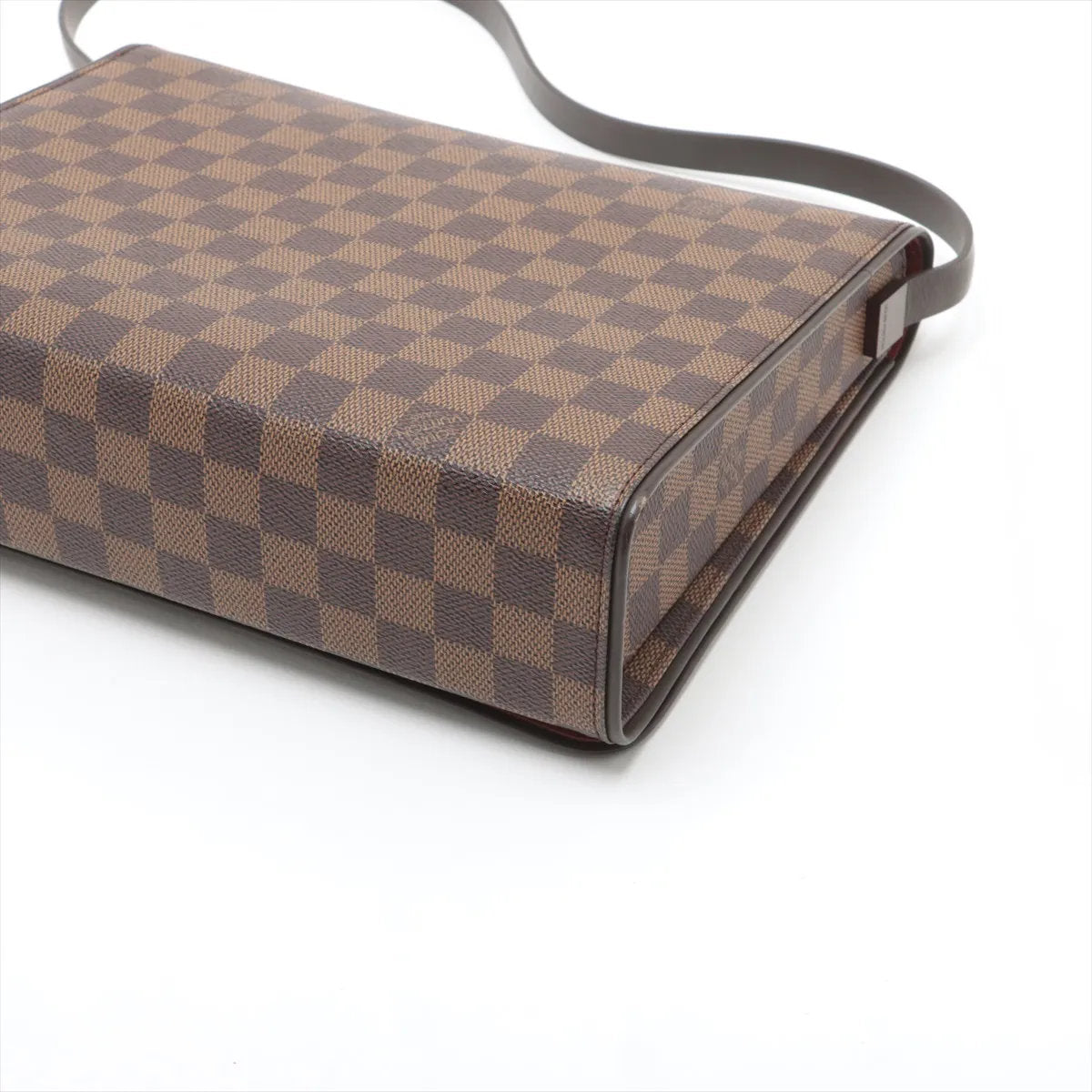 美品 ルイヴィトン ダミエ トライベッカ カレ N51161 ショルダーバッグ 肩掛け トート ハンド レザー レディース MMM CS53-10