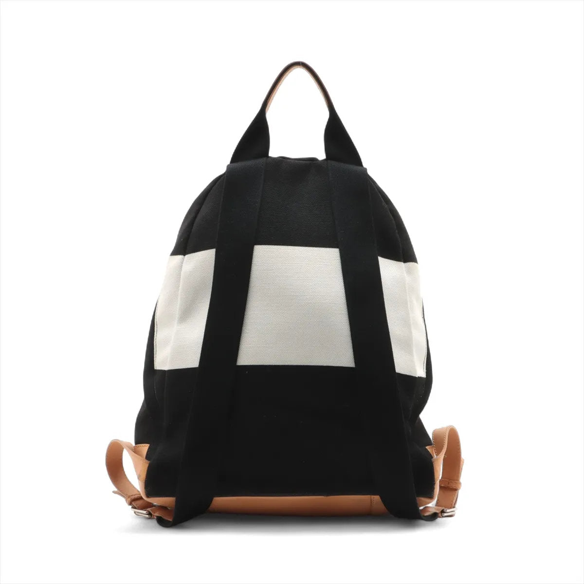 美品 バレンシアガ 409010 レザー キャンバス リュックサック リュック ショルダー バッグ ブラック A4 レディース MMM CS53-6