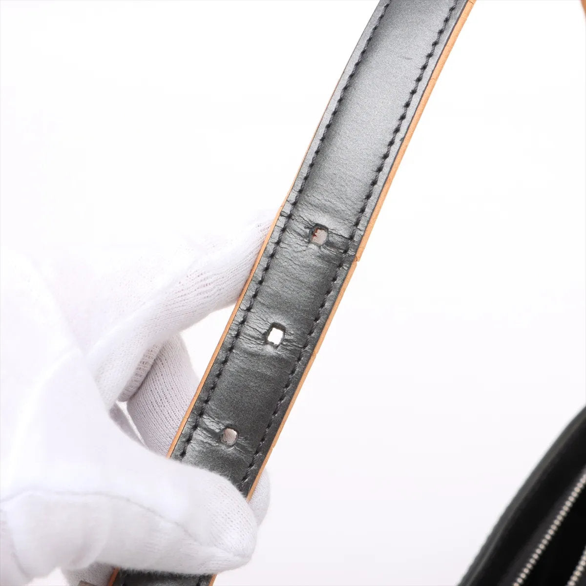 美品 ルイヴィトン モノグラム マット アルストン ノワール M55122 レザー ショルダーバッグ 肩掛け ハンド レディース MMM CS53-8