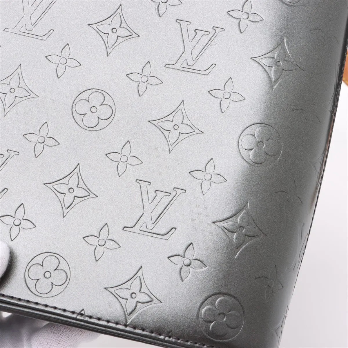 美品 ルイヴィトン モノグラム マット アルストン ノワール M55122 レザー ショルダーバッグ 肩掛け ハンド レディース MMM CS53-8