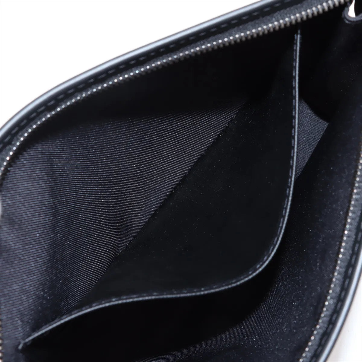 極美品 現行品 ルイヴィトン モノグラム エクリプス ポシェット ヴォワヤージュ MM M61692 レザー セカンドバッグ メンズ EEE CU55-3