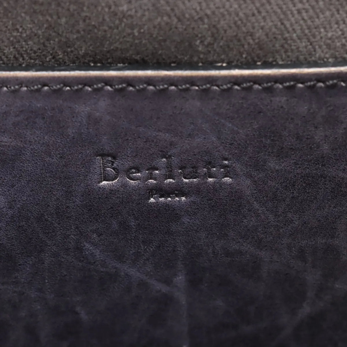 極美品 ベルルッティ トゥジュール カリグラフィ スクリット レザー トート バッグ ショルダー ビジネス 通勤 A4 メンズ EEE CU55-2