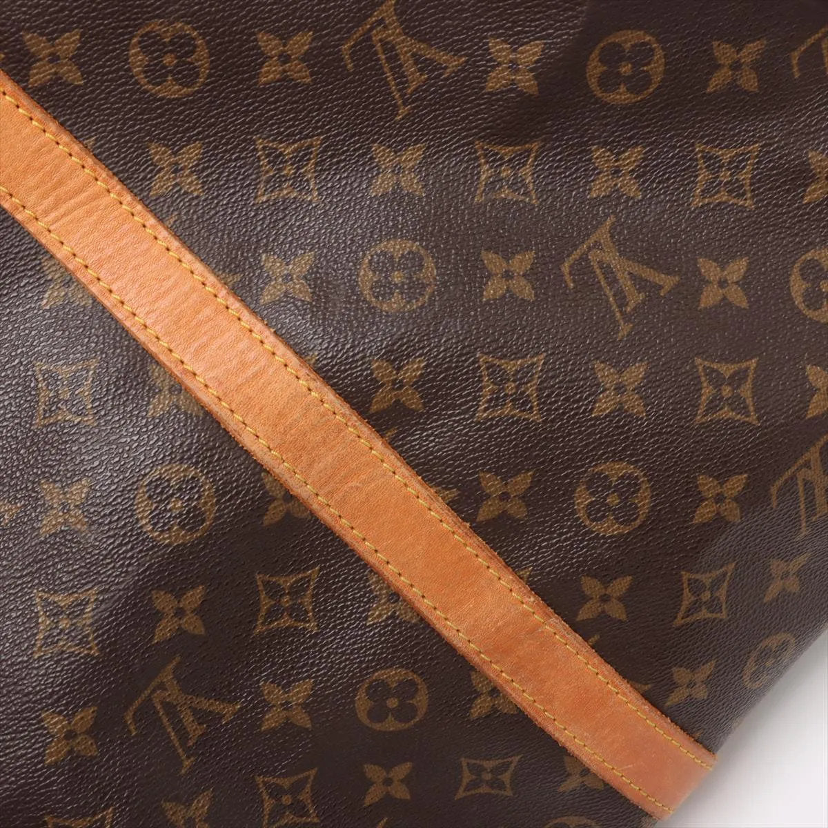 美品 ルイヴィトン モノグラム キーポル60 M41422 レザー ボストン バッグ 出張 旅行 トート ビジネス 紳士 A4 メンズ EEE CU54-10