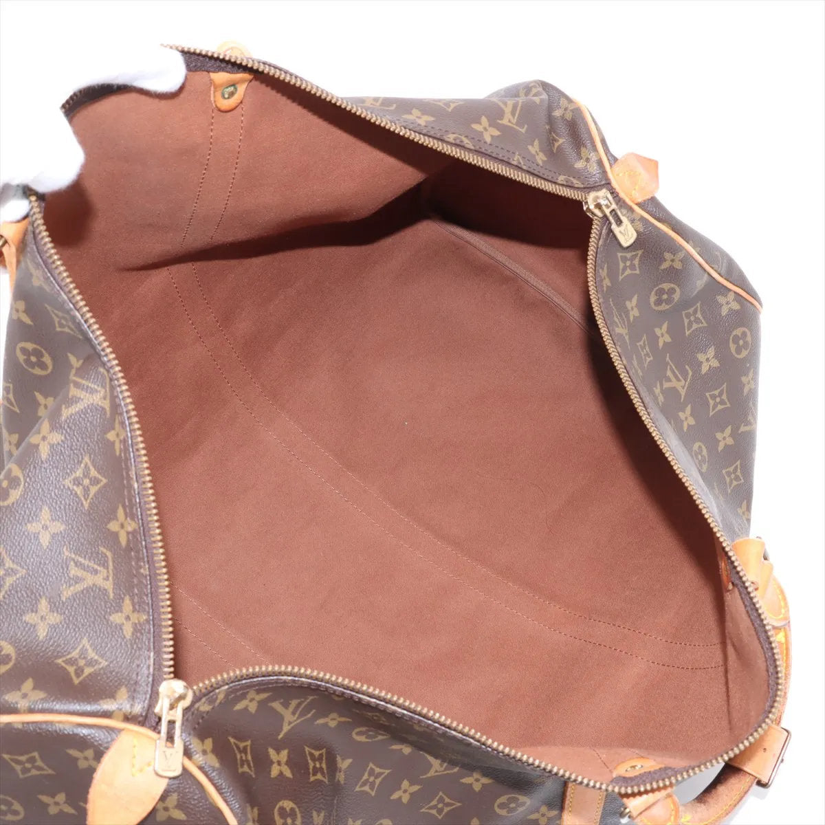 美品 ルイヴィトン モノグラム キーポル60 M41422 レザー ボストン バッグ 出張 旅行 トート ビジネス 紳士 A4 メンズ EEE CU54-10