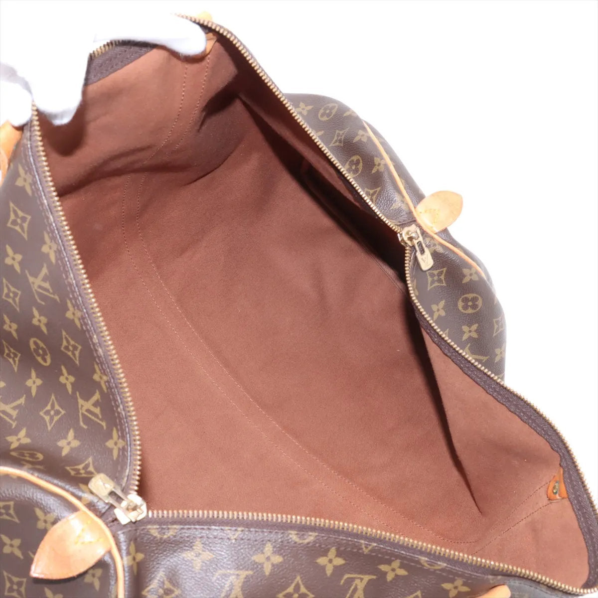 美品 ルイヴィトン モノグラム キーポル60 M41422 レザー ボストン バッグ 出張 旅行 トート ビジネス 紳士 A4 メンズ EEE CU54-10