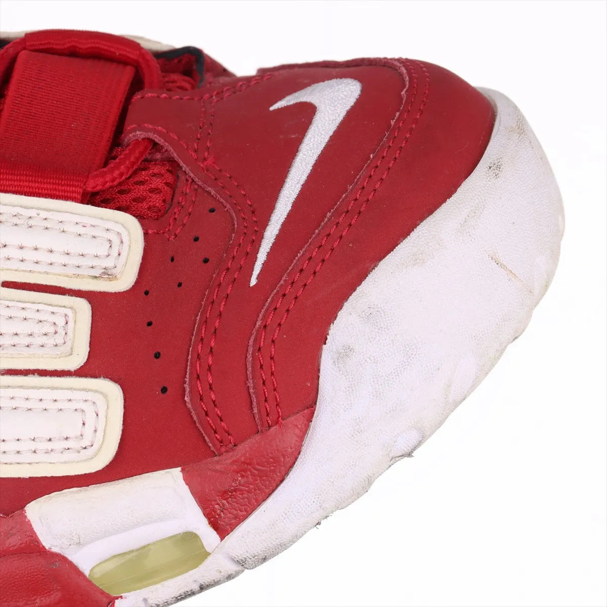 美品 ナイキ シュプリーム AIR MORE UPTEMPO エア モア アップテンポ 24.5cm 902290-600 スニーカー 靴 レディース MMM DT50-3