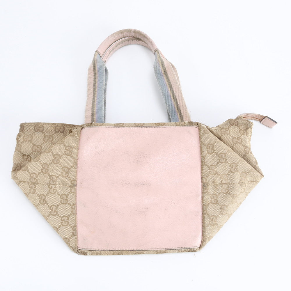 まとめ 2点 セット グッチ レザー GGキャンバス トート バッグ 肩掛け ショルダー ハンド レディース REM DR18-4