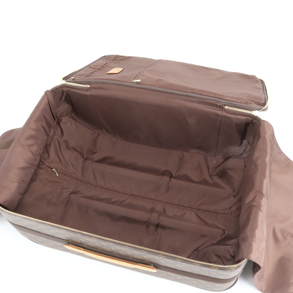 美品 ルイヴィトン モノグラム ペガス 65 M23295 レザー スーツケース キャリー バッグ 出張 旅行 トラベル メンズ EEE DR41-1