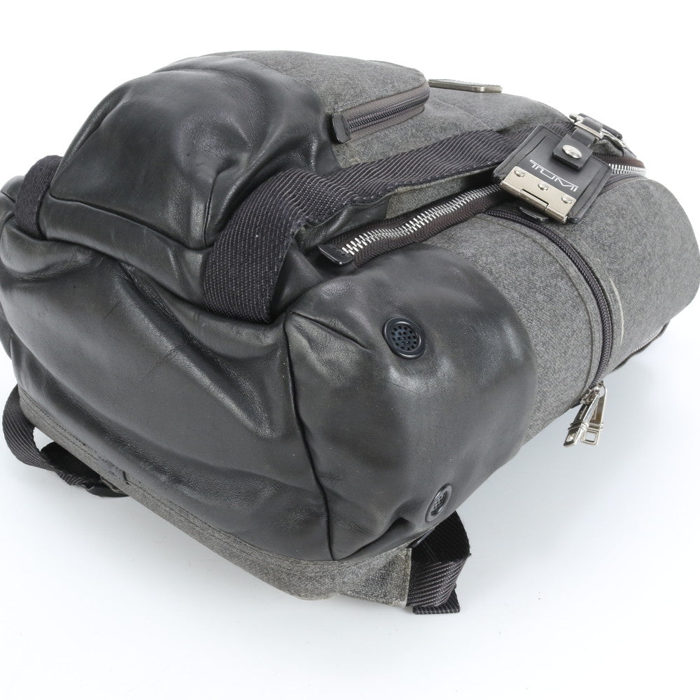 TUMI トゥミ トレーサータグ付 アルファ ブラボー 22382EGDH レザー リュックサック リュック バックパック A4 メンズ REE DS48-2