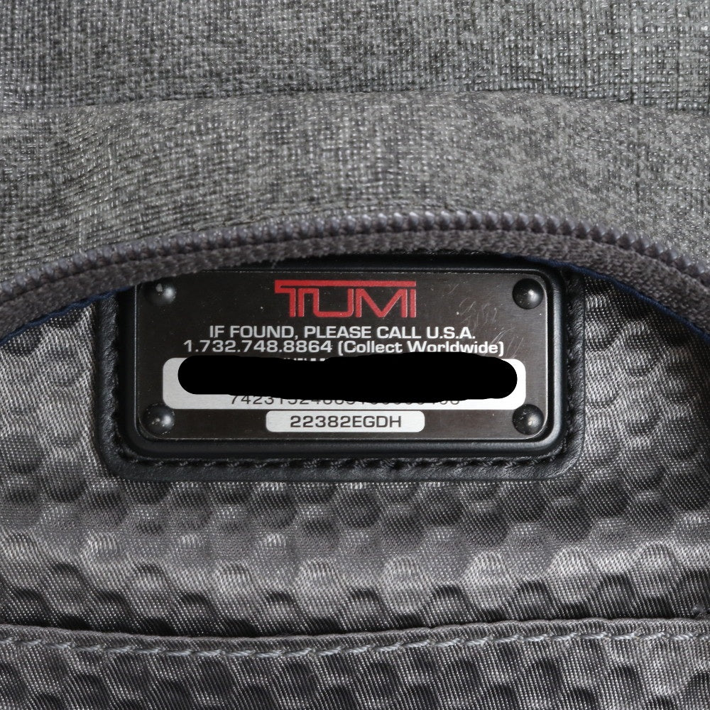 TUMI トゥミ トレーサータグ付 アルファ ブラボー 22382EGDH レザー リュックサック リュック バックパック A4 メンズ REE DS48-2