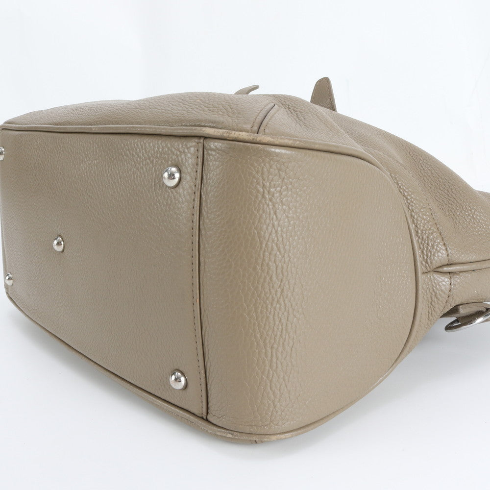 【中古】ペッレモルビダ トート ショルダー ベージュ 美品 ペッレモルビダ ベージュ レザー トート バッグ 肩掛け