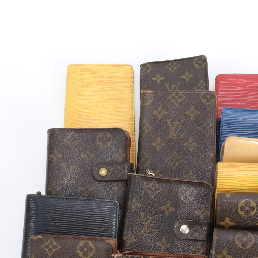 まとめ 38点 セット ルイヴィトン モノグラム ダミエ エピ レザー 長財布 二つ折り ウォレット キーケース RRR DS45-8