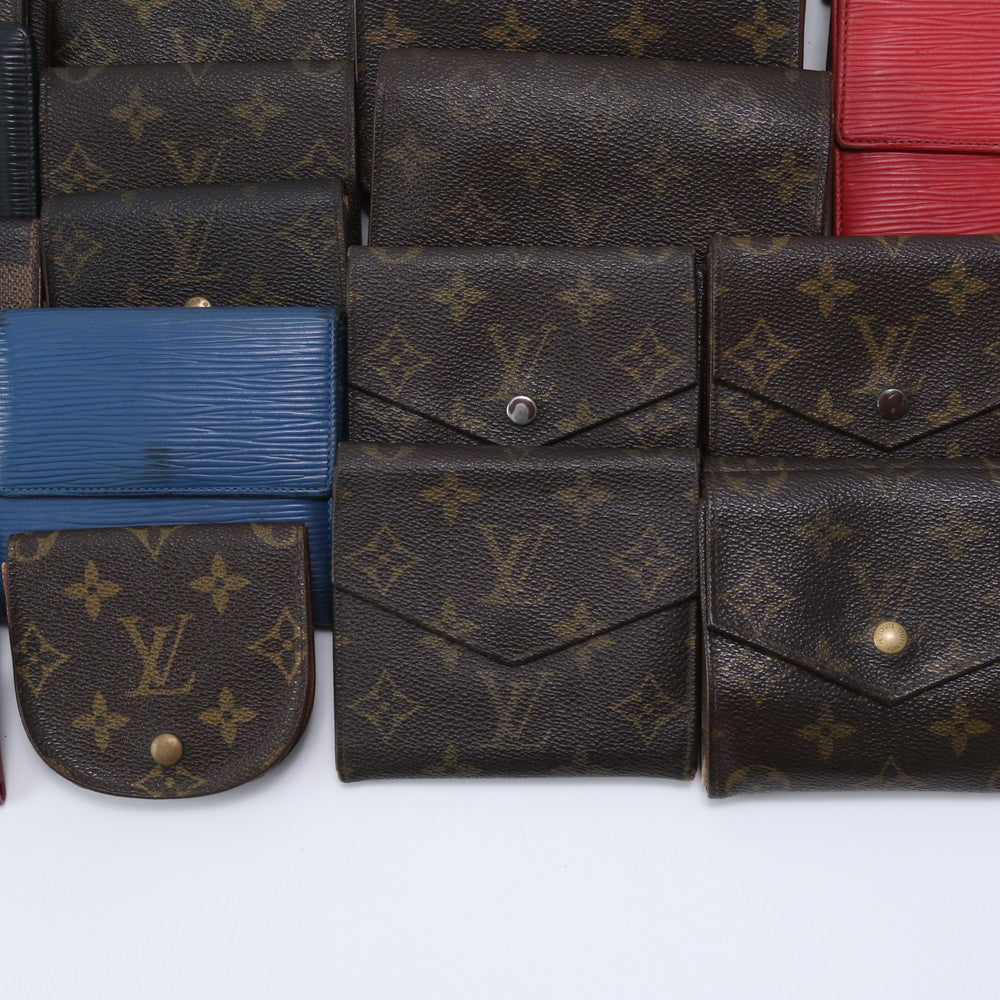 まとめ 38点 セット ルイヴィトン モノグラム ダミエ エピ レザー 長財布 二つ折り ウォレット キーケース RRR DS45-8