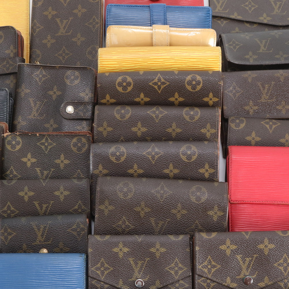 まとめ 38点 セット ルイヴィトン モノグラム ダミエ エピ レザー 長財布 二つ折り ウォレット キーケース RRR DS45-8