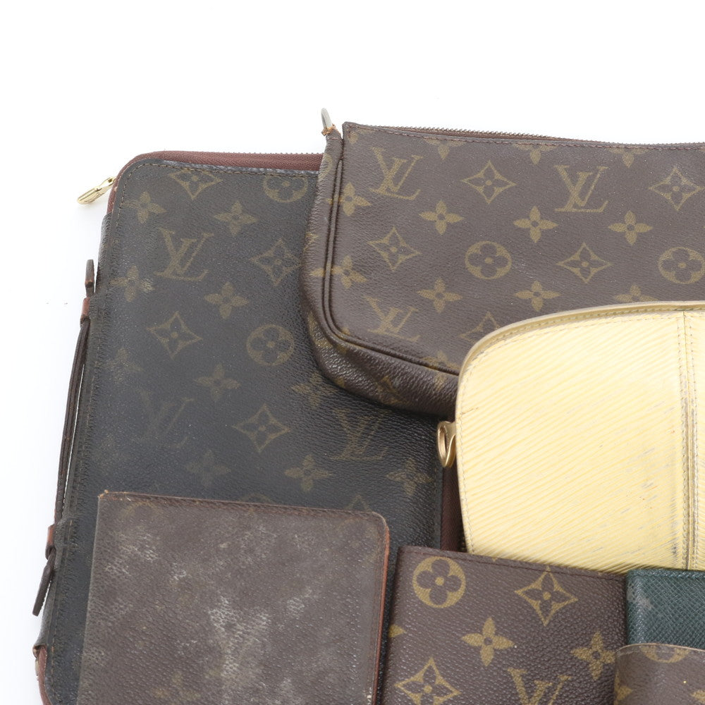 まとめ 18点 セット ルイヴィトン モノグラム ダミエ エピ レザー 長財布 二つ折り ウォレット キーケース RRE DS45-3