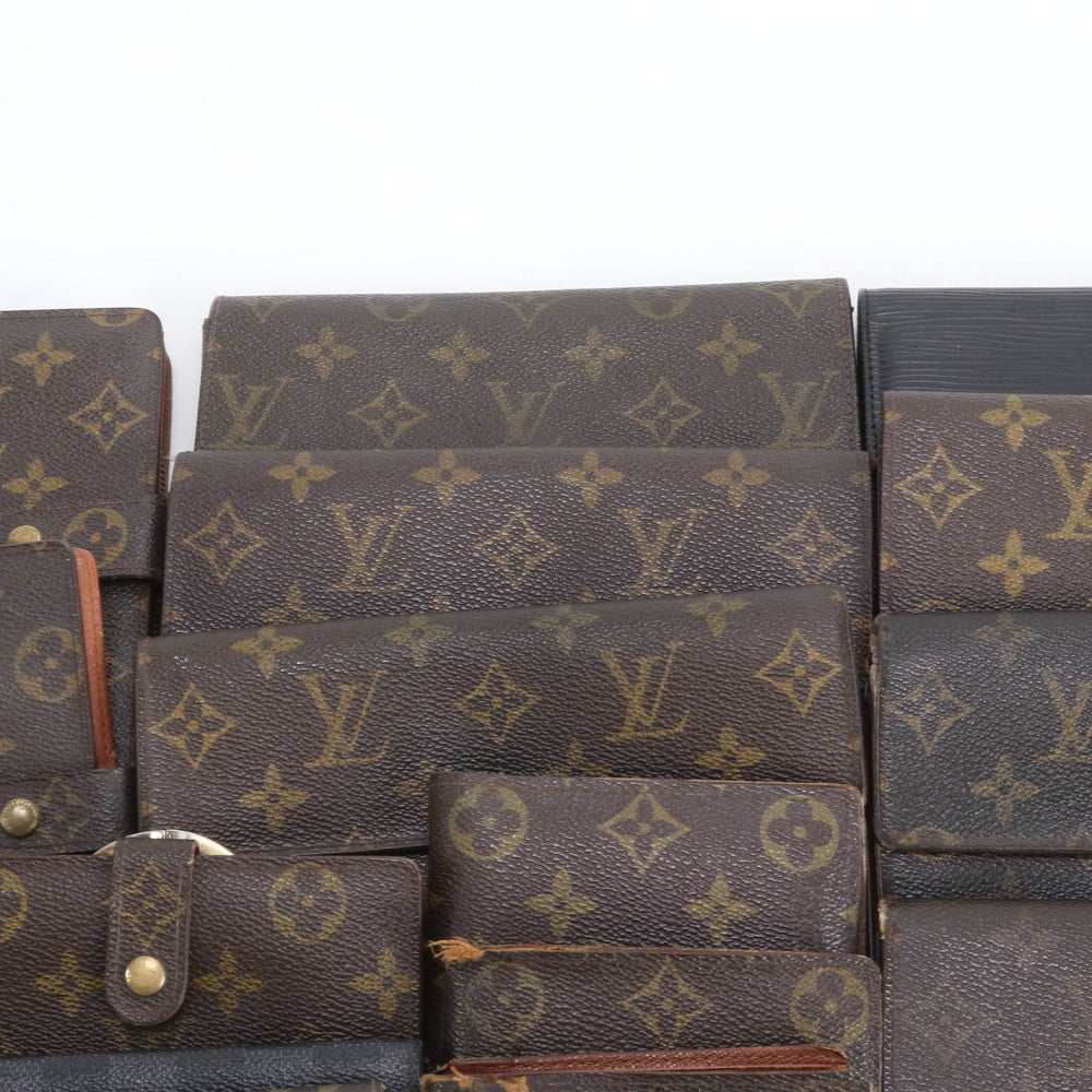 まとめ 24点 セット ルイヴィトン モノグラム ダミエ エピ レザー 長財布 二つ折り ウォレット キーケース RRE DS45-4