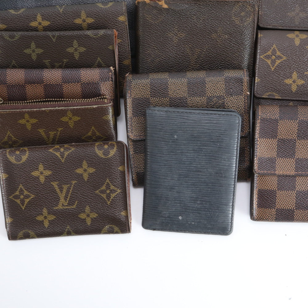 まとめ 24点 セット ルイヴィトン モノグラム ダミエ エピ レザー 長財布 二つ折り ウォレット キーケース RRE DS45-4