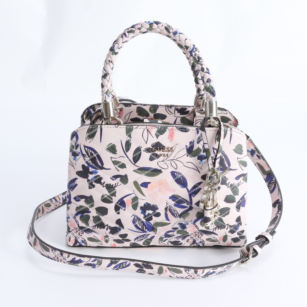 未使用 GUESS ゲス クロスボディ 2WAY ショルダーバッグ 斜め掛け ハンド トート ピンク レディース REM DR12-2