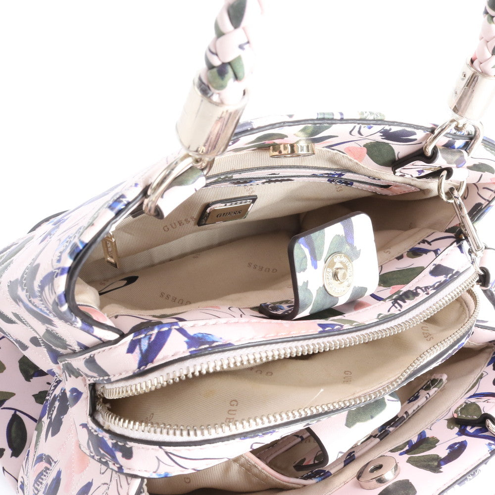 未使用 GUESS ゲス クロスボディ 2WAY ショルダーバッグ 斜め掛け ハンド トート ピンク レディース REM DR12-2