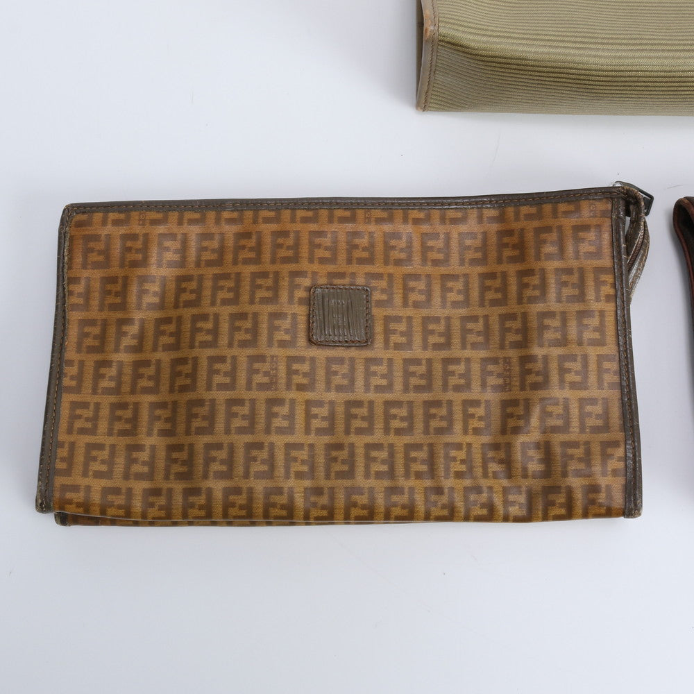 まとめ 3点 セット セリーヌ フェンディ YSL レザー クラッチ バッグ ハンド セカンド ポーチ トート レディース MEE DT41-6