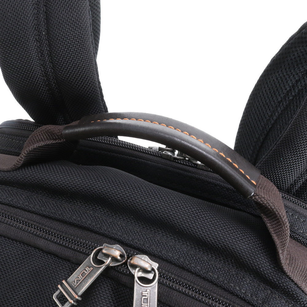 美品 TUMI トゥミ トレーサータグ付 69394HKO リュックサック バックパック バッグ ビジネス ブラック A4 メンズ REM DT35-9