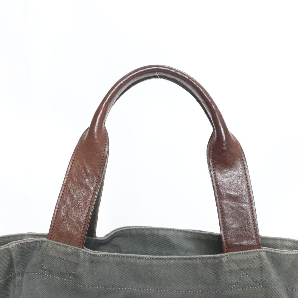 美品 D&G ドルチェアンドガッバーナ レザー トート バッグ ショルダー ビジネス 通勤 書類鞄 A4 メンズ RWE DT49-2