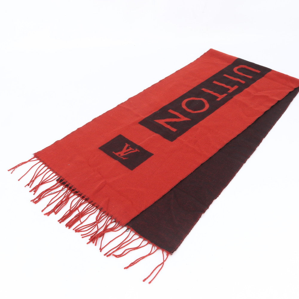 美品 ルイヴィトン エシャルプ バローダ フリンジ マフラー ストール メンズ REE DV38-6