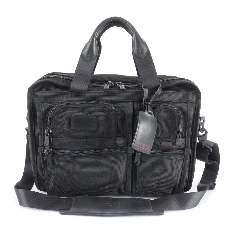 TUMI トゥミ トレーサータグ付 26141DH レザー 2WAY ビジネス バッグ 斜め掛け ショルダー ブリーフケース 通勤 A4 メンズ RWE DV67-2