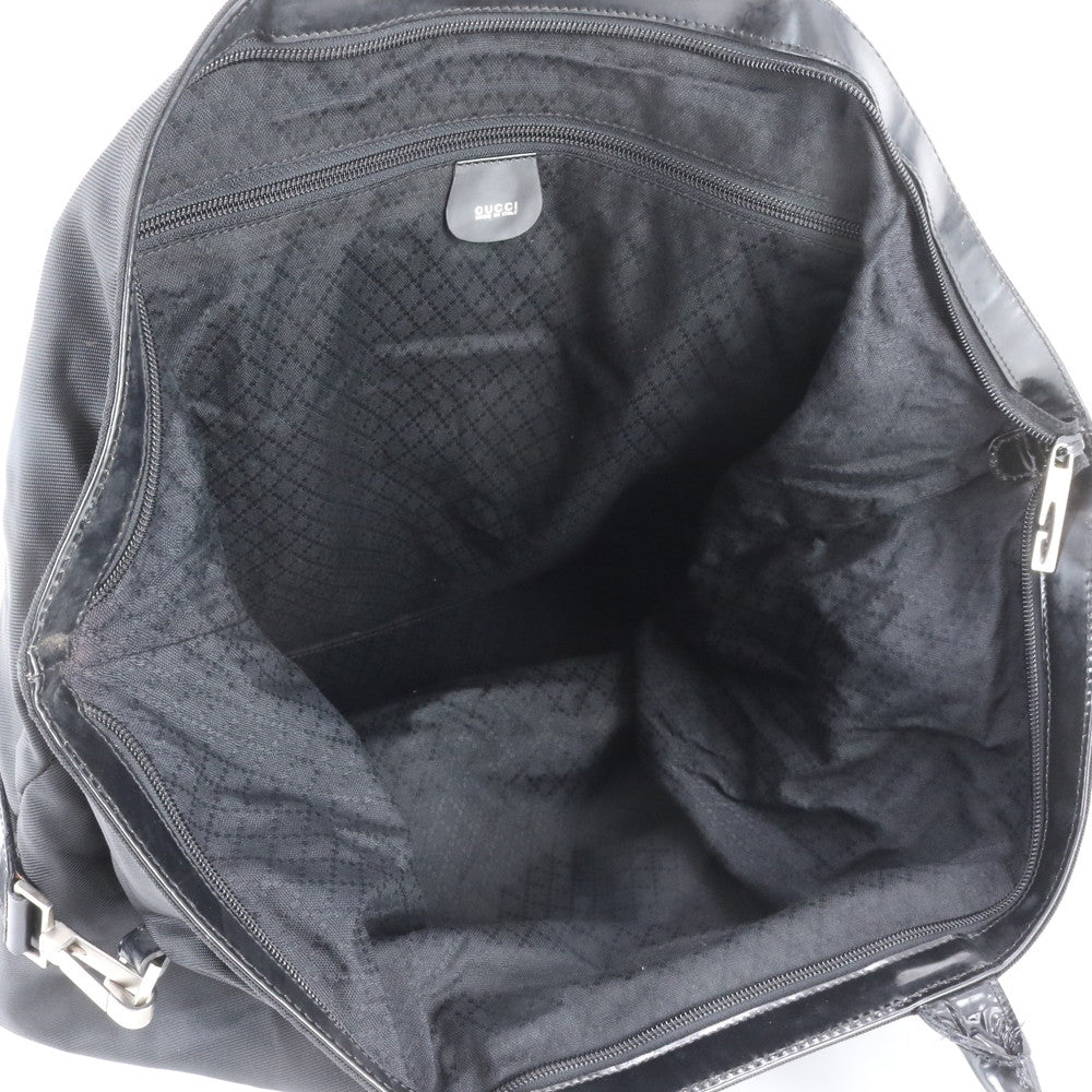 美品 グッチ レザー 2WAY トート バッグ 斜め掛け ショルダー ビジネス 通勤 書類鞄 ブラック 黒 A4 メンズ RBE DV69-10