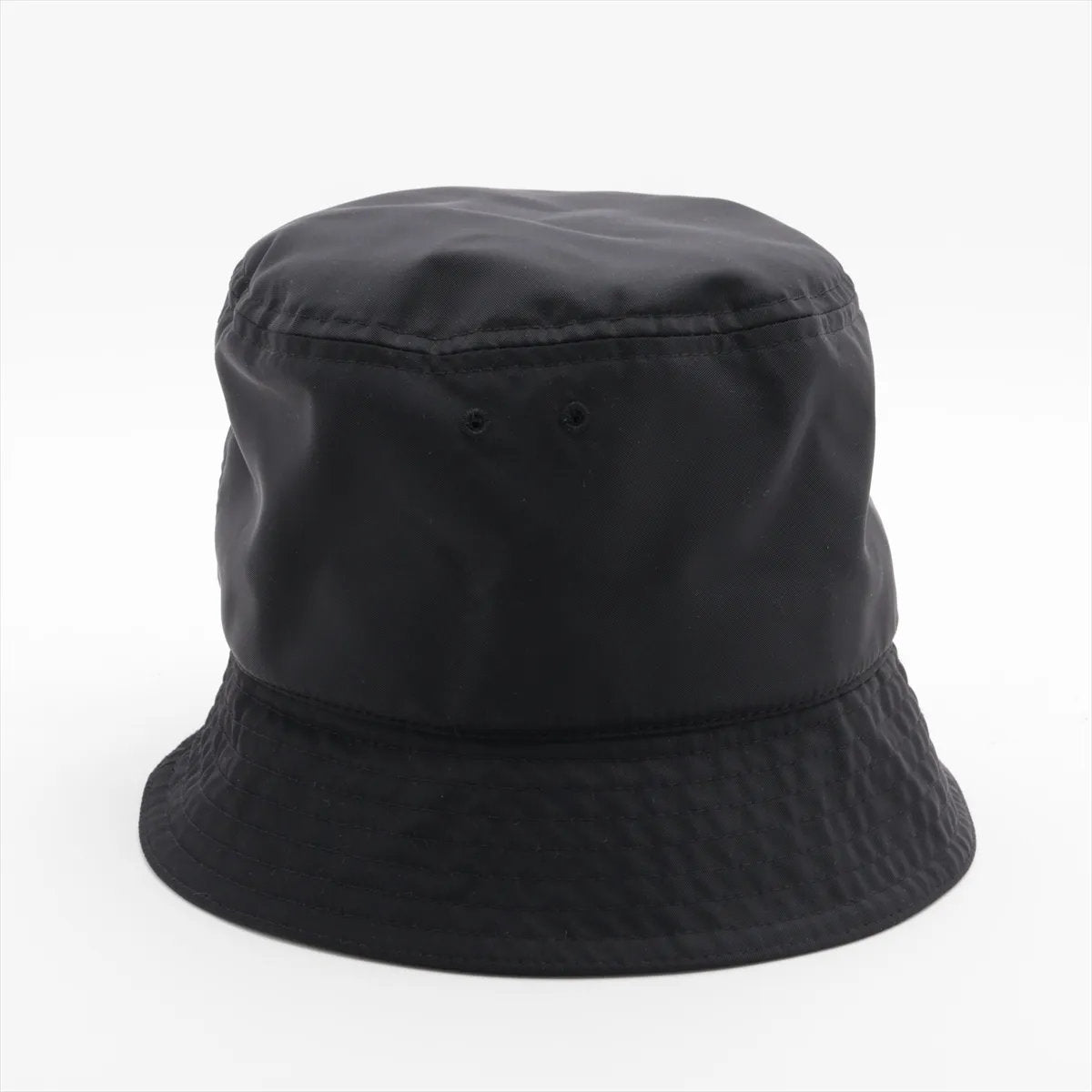 極美品 ヴァレンティノ ガラヴァーニ VLTN ロゴ ナイロン バケットハット 帽子 ブラック 黒 メンズ レディース MMM DT51-8