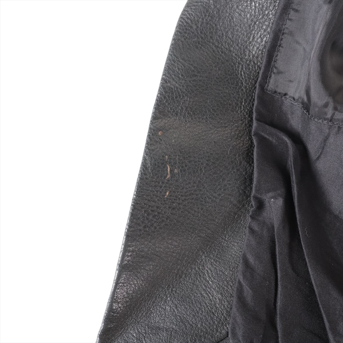 美品 リックオウエンス レザー ジャケット ブラック 黒 IT38 ファッション 洋服 アウター 上着 羽織 レディース MMM BS32-19