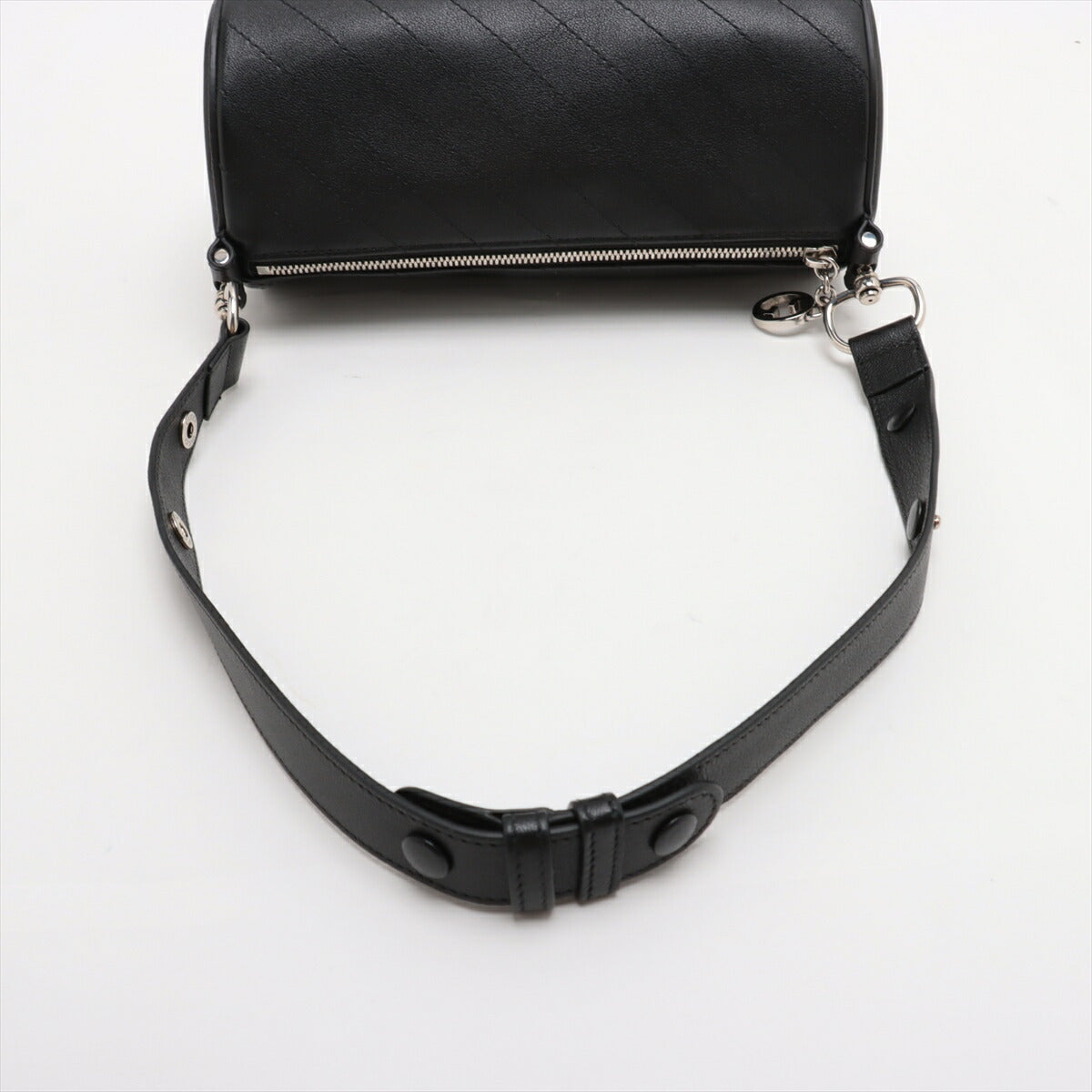 新品同様 グッチ ブロンディ 760169 レザー ショルダーバッグ 肩掛け トート ハンド 本革 ブラック 黒 レディース MMM BX50-66