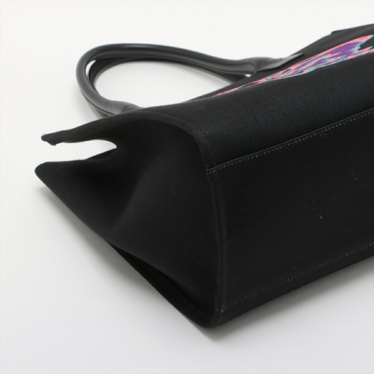 美品 ヴェルサーチ メドゥーサ レザー トート バッグ 肩掛け ショルダー ハンド ブラック A4 レディース EEE BW20-43