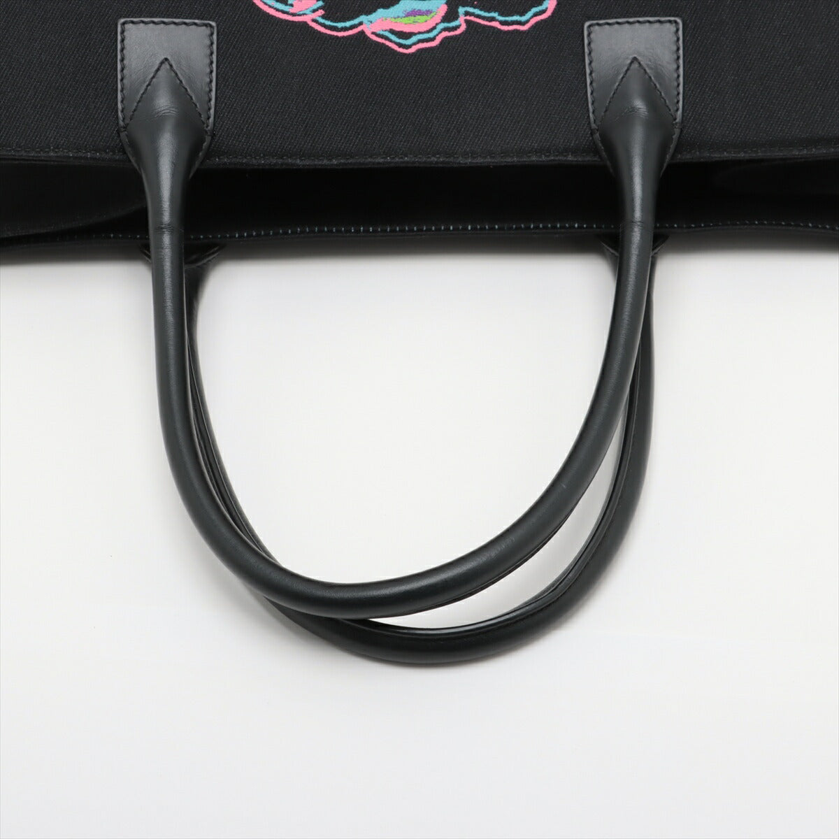 美品 ヴェルサーチ メドゥーサ レザー トート バッグ 肩掛け ショルダー ハンド ブラック A4 レディース EEE BW20-43