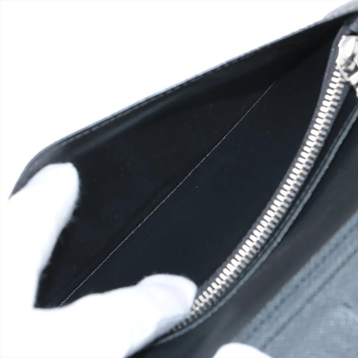 美品 ルイヴィトン ダミエ グラフィット ポルトフォイユ ブラザ N64438 レザー 長財布 二つ折り ウォレット メンズ MMM CE50-6