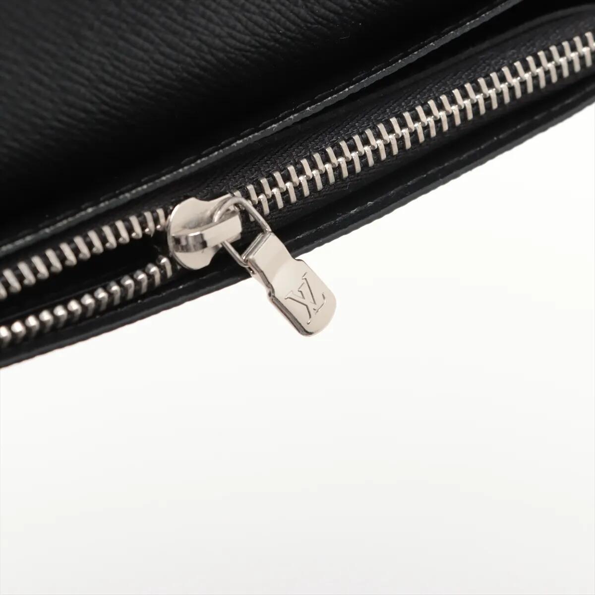 美品 ルイヴィトン ダミエ グラフィット ポルトフォイユ ブラザ N64438 レザー 長財布 二つ折り ウォレット メンズ MMM CE50-6