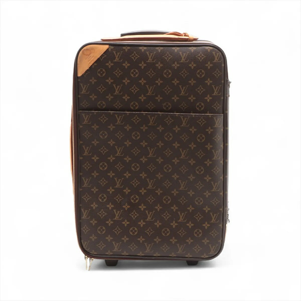 美品 ルイヴィトン モノグラム ペガス 55 M23294 レザー スーツケース キャリーケース バッグ 出張 旅行 メンズ MMM CF50-27
