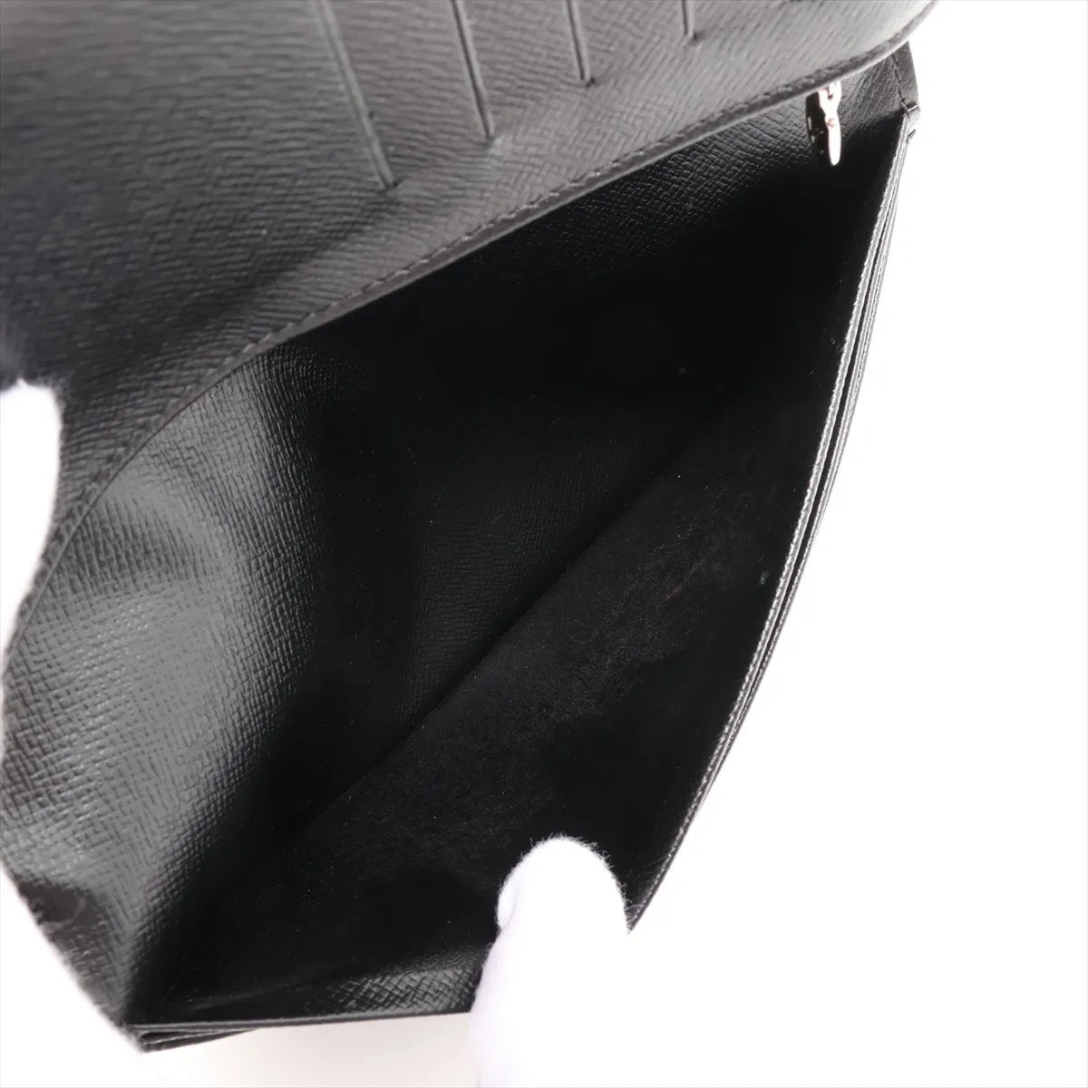 美品 ルイヴィトン ダミエ グラフィット ポルトフォイユ ブラザ N62665 レザー 長財布 二つ折り ウォレット メンズ MMM CP50-6