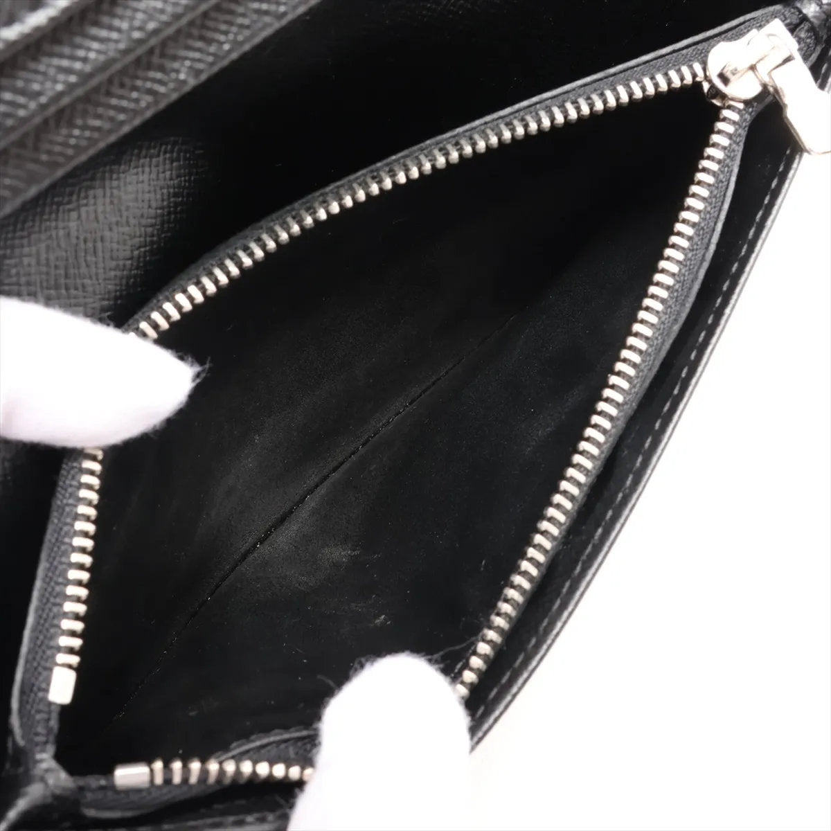 美品 ルイヴィトン ダミエ グラフィット ポルトフォイユ ブラザ N62665 レザー 長財布 二つ折り ウォレット メンズ MMM CP50-6