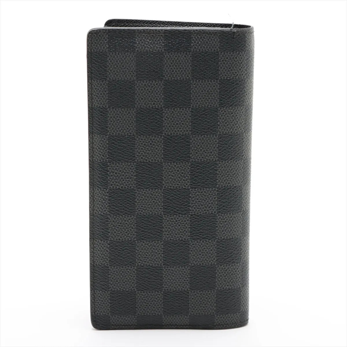 美品 ルイヴィトン ダミエ グラフィット ポルトフォイユ ブラザ N62665 レザー 長財布 二つ折り ウォレット メンズ MMM CP50-9