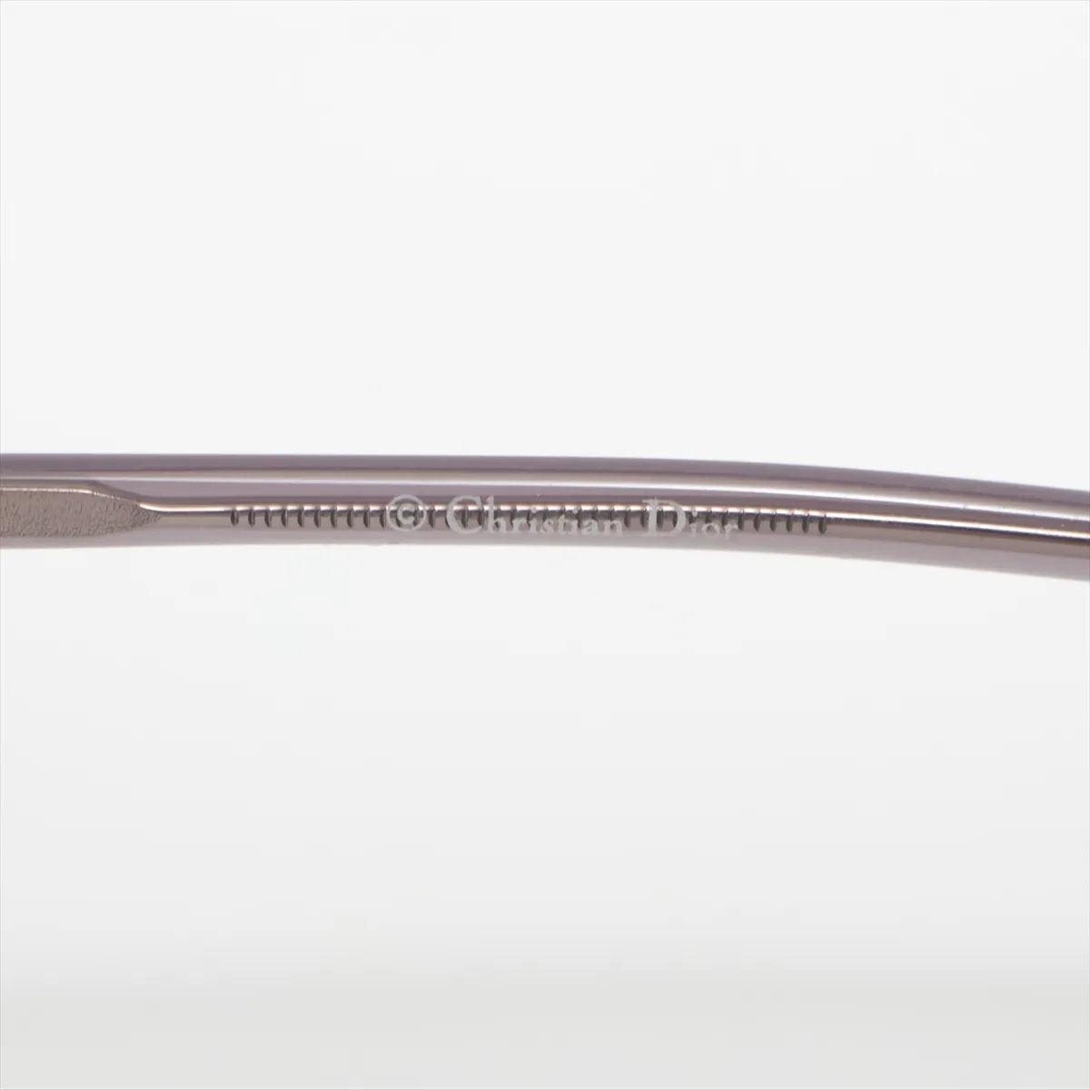 美品 クリスチャン ディオール メタル シルバー アイウェア 眼鏡 サングラス メンズ レディース MMM CP51-1