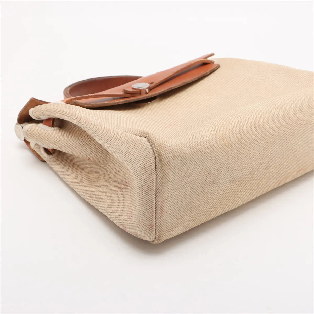 美品 エルメス エールバッグ アド PM トワルアッシュ レザー 2WAY トート バッグ 通勤 リュック メンズ レディース MMM CR51-7