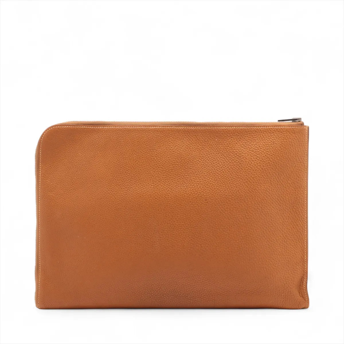 美品 エルメス Z 刻印 ヴォーバレニアフォーブル レザー セカンドバッグ クラッチ ポーチ 通勤 A4 メンズ レディース MMM CS50-9