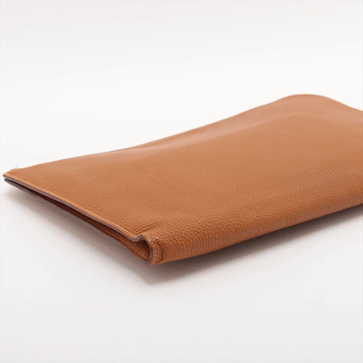 美品 エルメス Z 刻印 ヴォーバレニアフォーブル レザー セカンドバッグ クラッチ ポーチ 通勤 A4 メンズ レディース MMM CS50-9