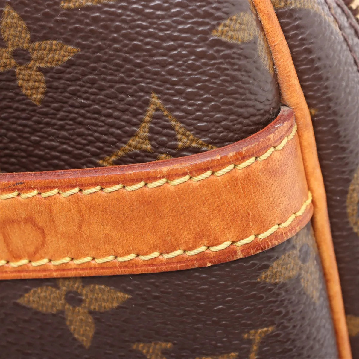 美品 ルイヴィトン モノグラム リポーター PM M45254 レザー ショルダーバッグ 斜め掛け クロスボディ 本革 レディース EEE CV52-7