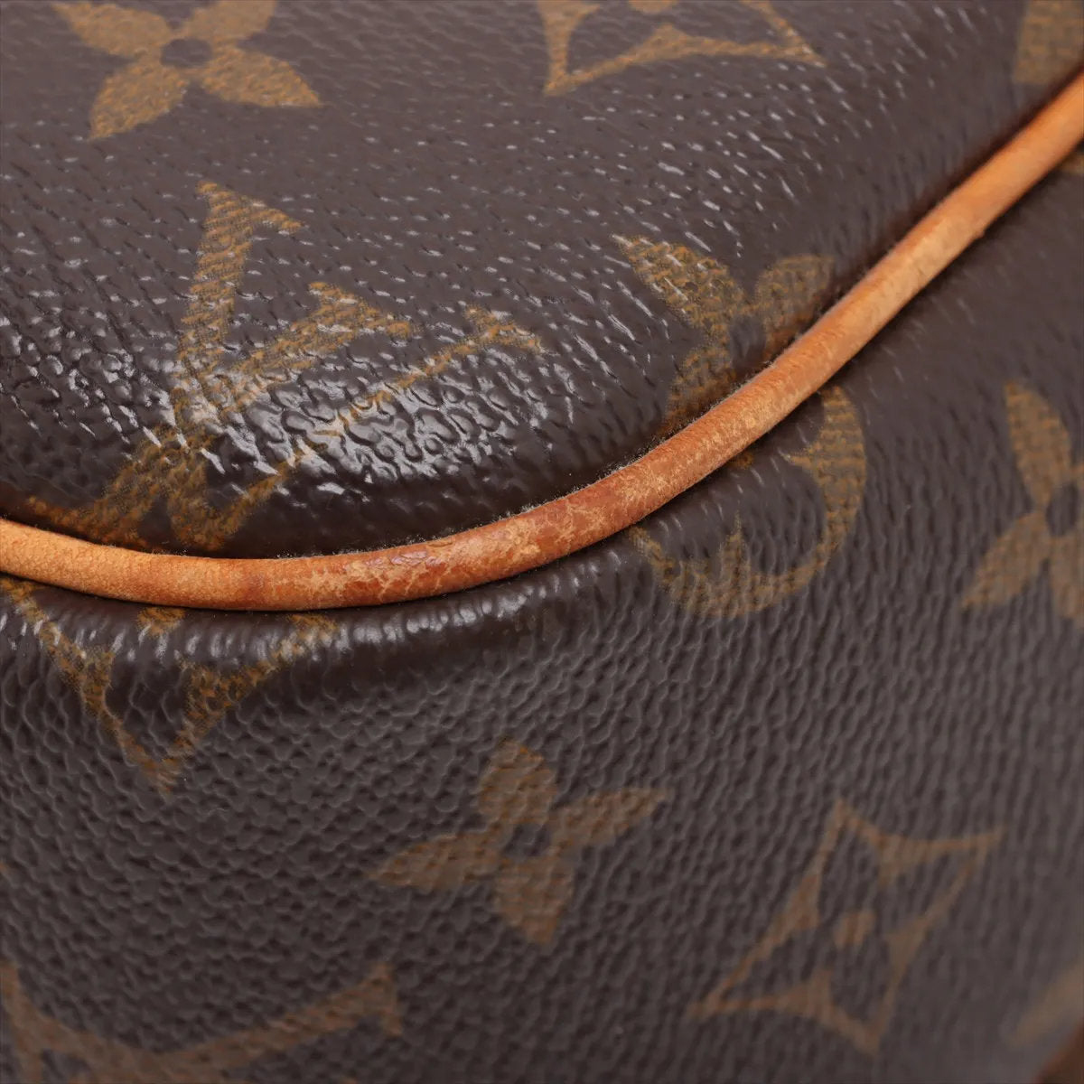 美品 ルイヴィトン モノグラム リポーター PM M45254 レザー ショルダーバッグ 斜め掛け クロスボディ 本革 レディース EEE CV52-7